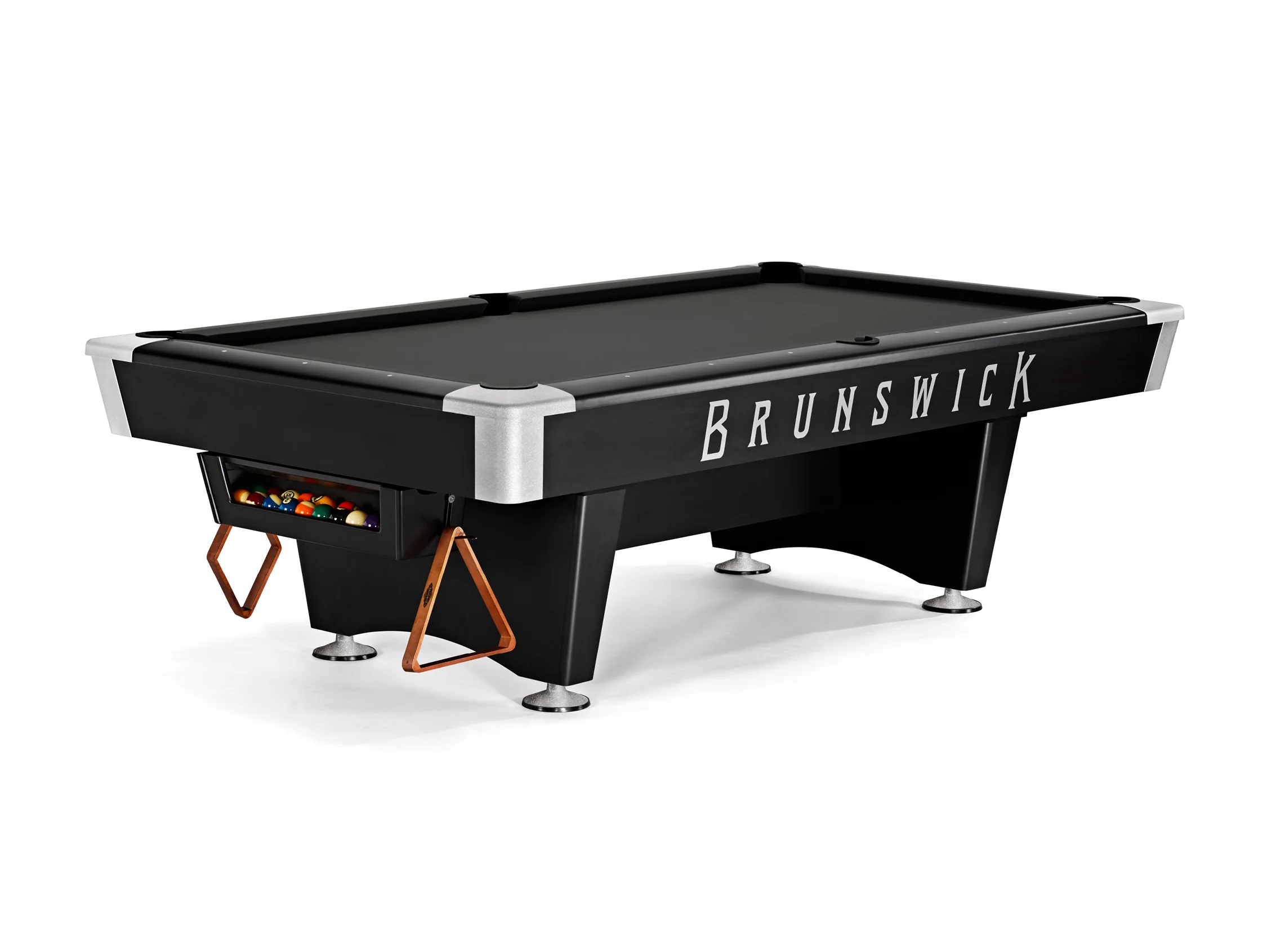 Brunswick Black Wolf 7' Pro Pool Table - Image 19