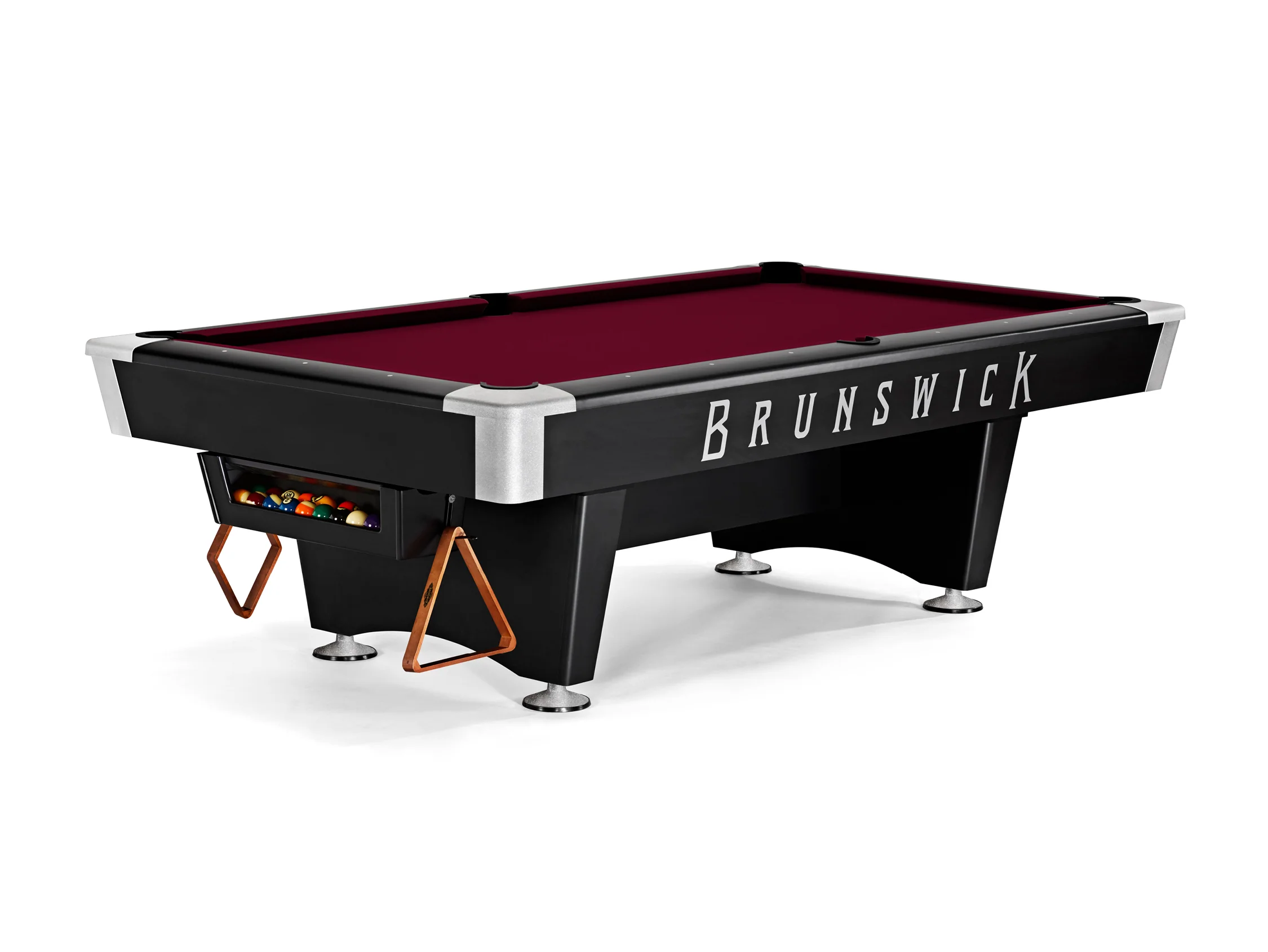 Brunswick Black Wolf 7' Pro Pool Table - Image 23
