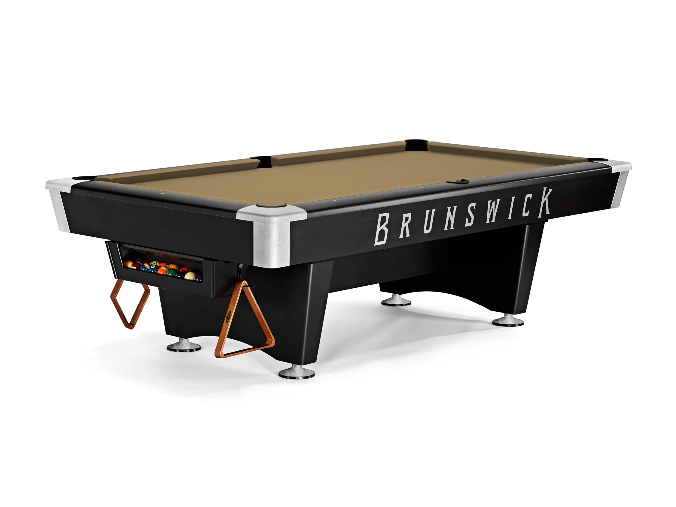 Brunswick Black Wolf 7' Pro Pool Table - Image 26
