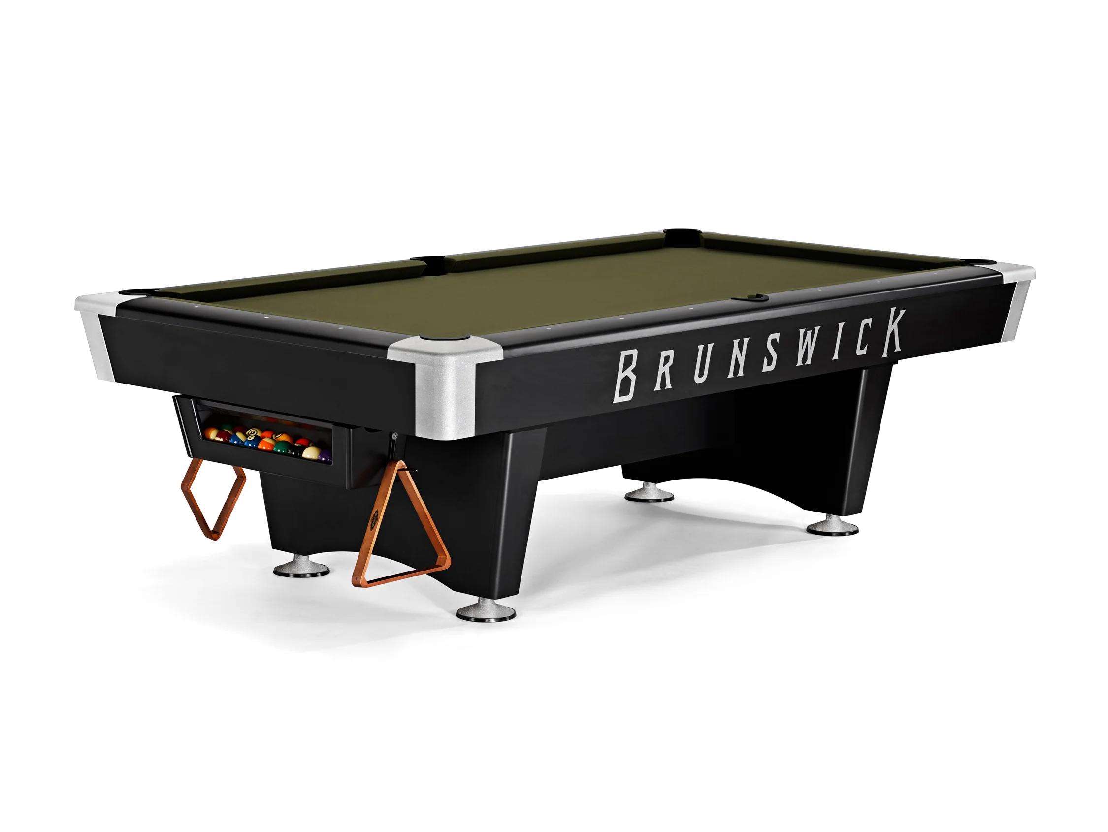 Brunswick Black Wolf 7' Pro Pool Table - Image 27