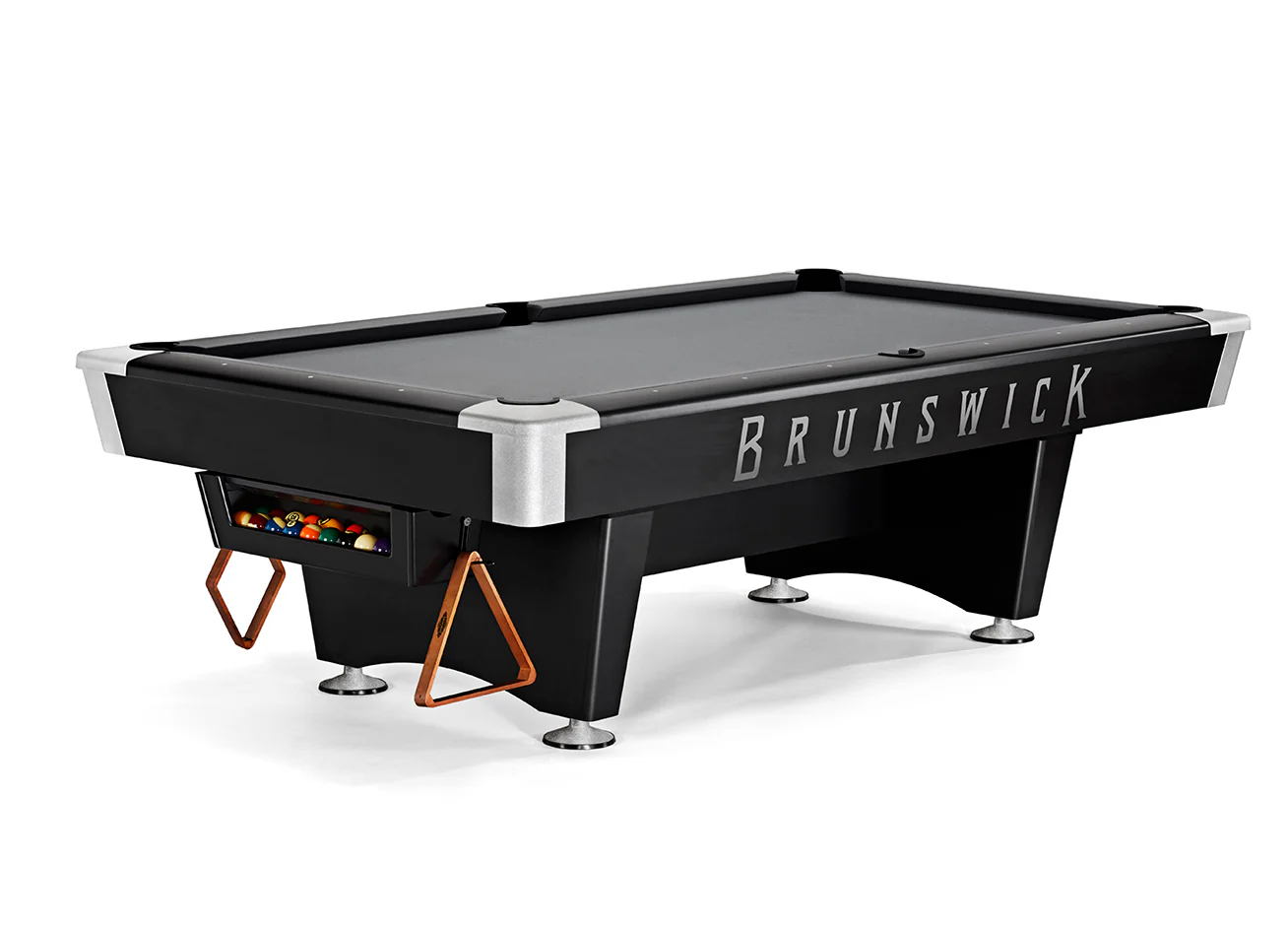Brunswick Black Wolf 9' Pro Pool Table - Image 2