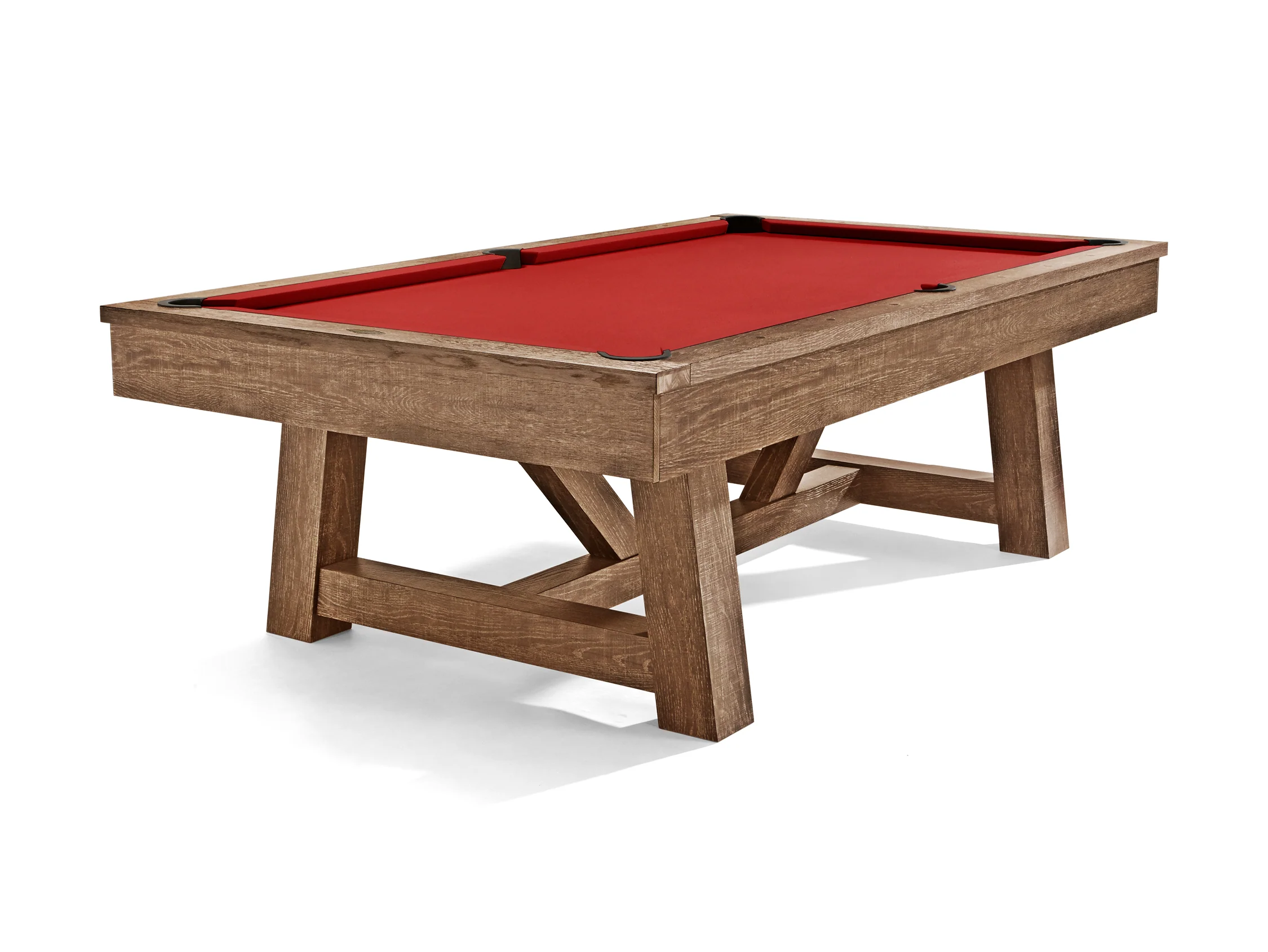 Brunswick Botanic Pool Table - Rustic Dark Brown - Image 13
