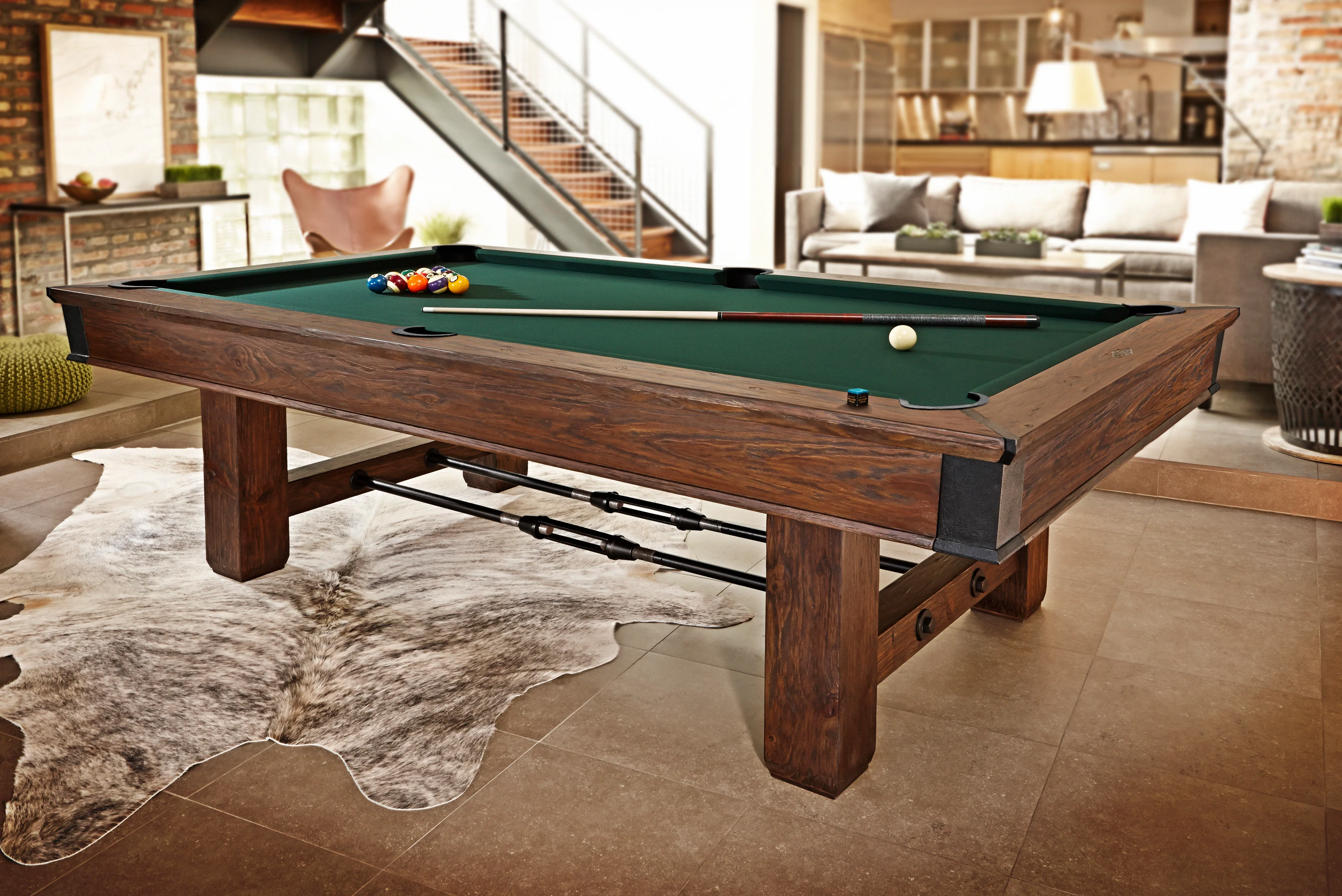 Brunswick Canton Pool Table - Black Forest - Image 7