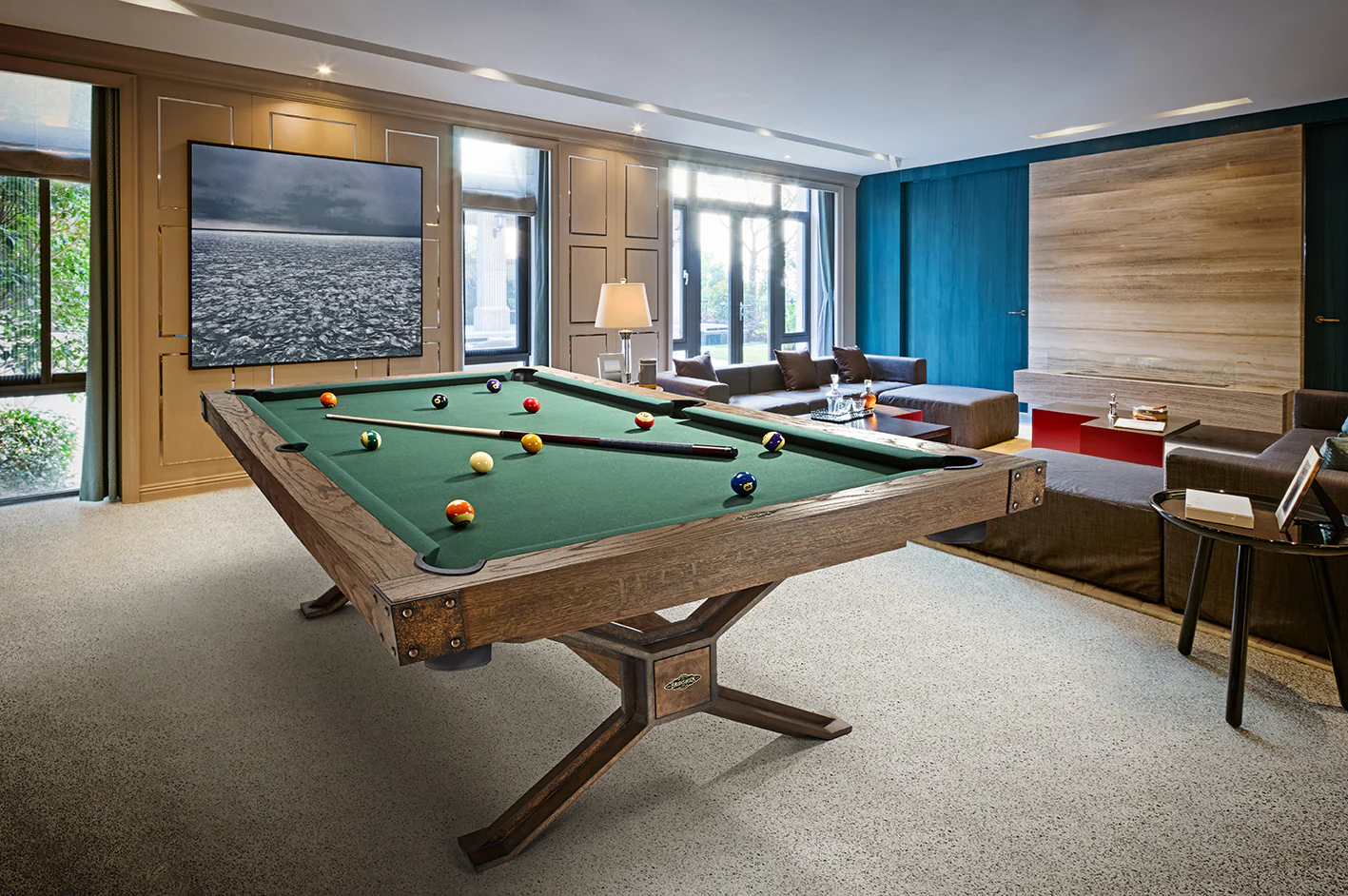 Brunswick Dameron Pool Table - Image 9