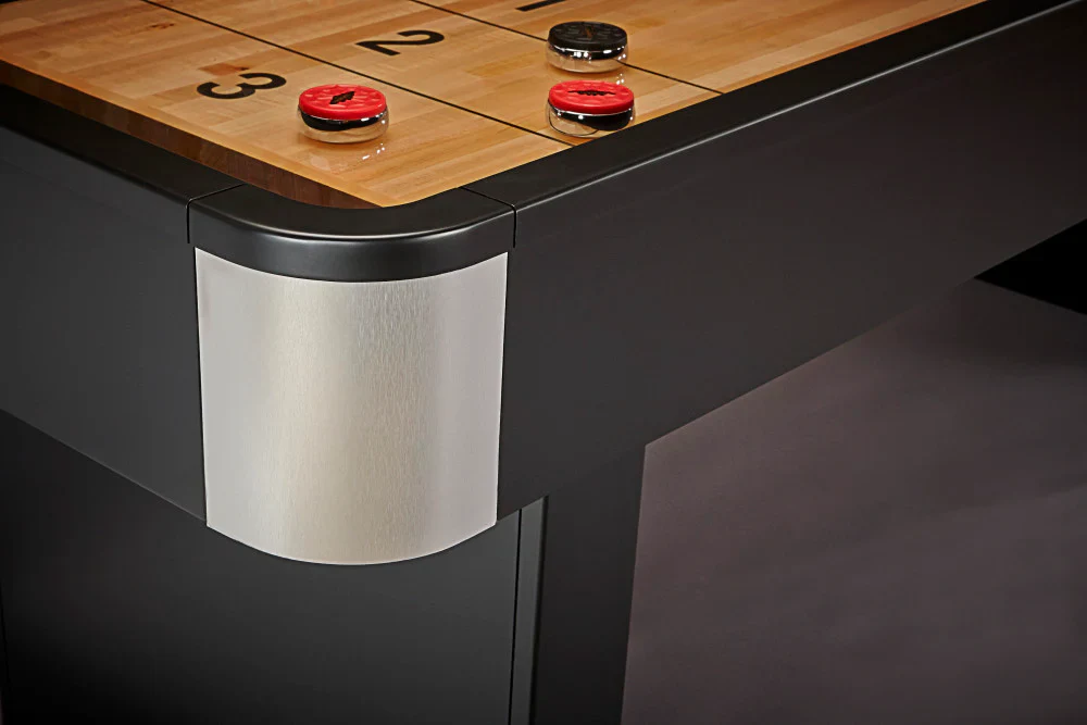 Brunswick Delray II 9' Matte Black Shuffleboard Table - Image 3