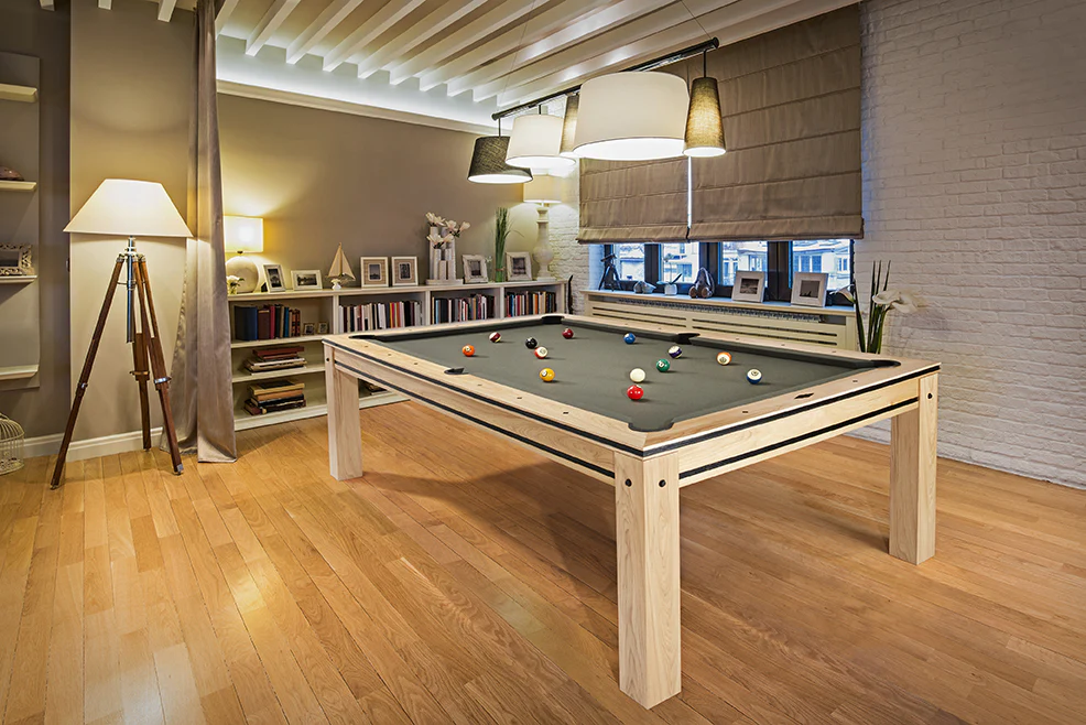 Brunswick Hickory Pool Table - Image 5