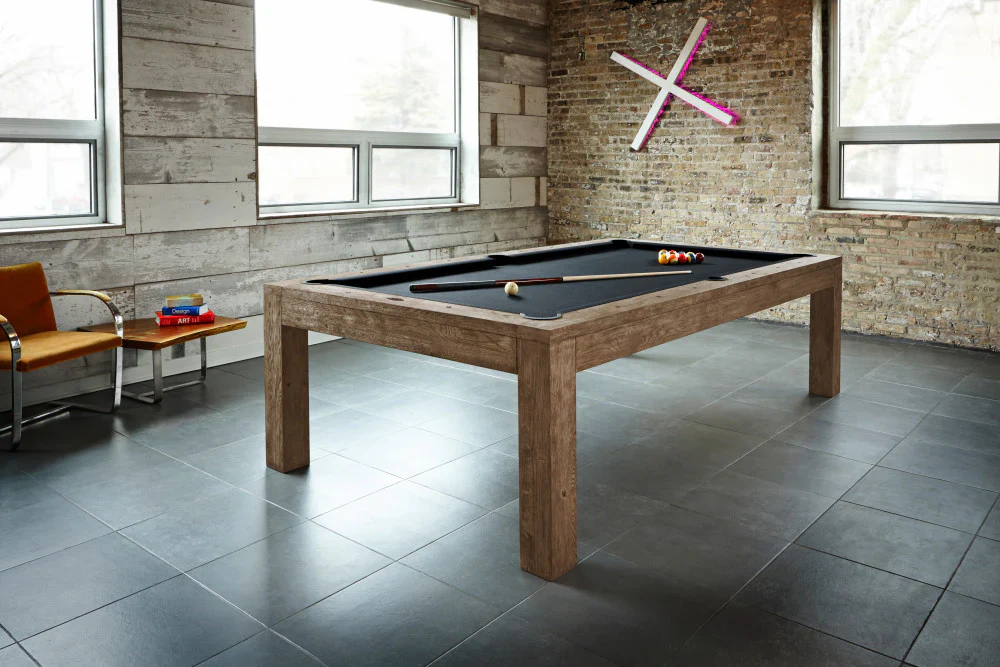 Brunswick Sanibel Pool Table - Rustic Dark Brown - Image 2