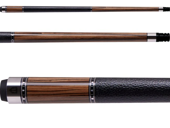 Cuetec Cynergy Truewood Ebony II Leather Wrap