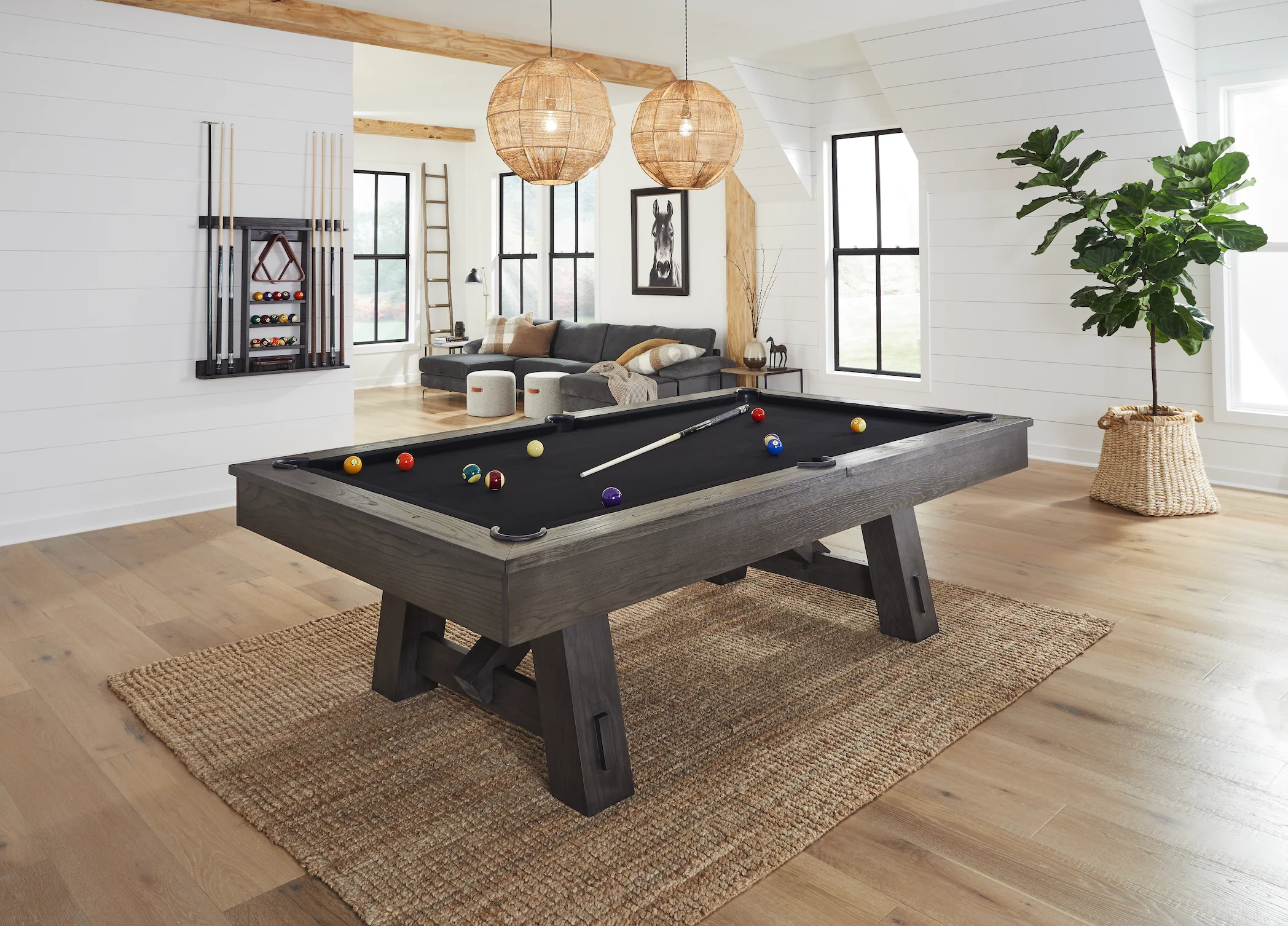 HB Home Lucca 8' Pool Table
