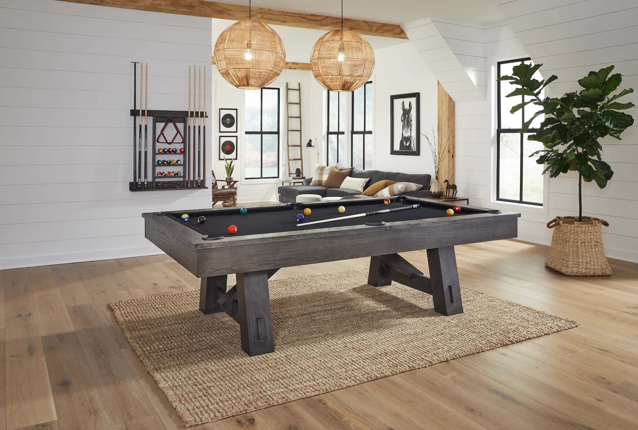HB Home Lucca 8' Pool Table - Image 2