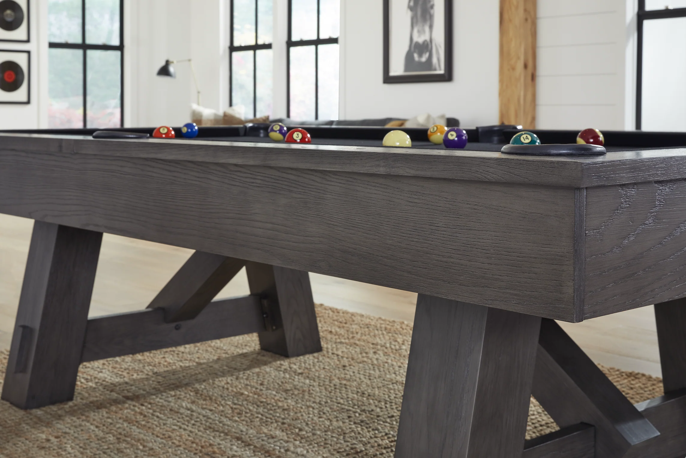 HB Home Lucca 8' Pool Table - Image 6