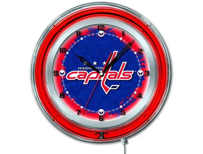 NHL Licensed 19" Neon Clock - Image 29
