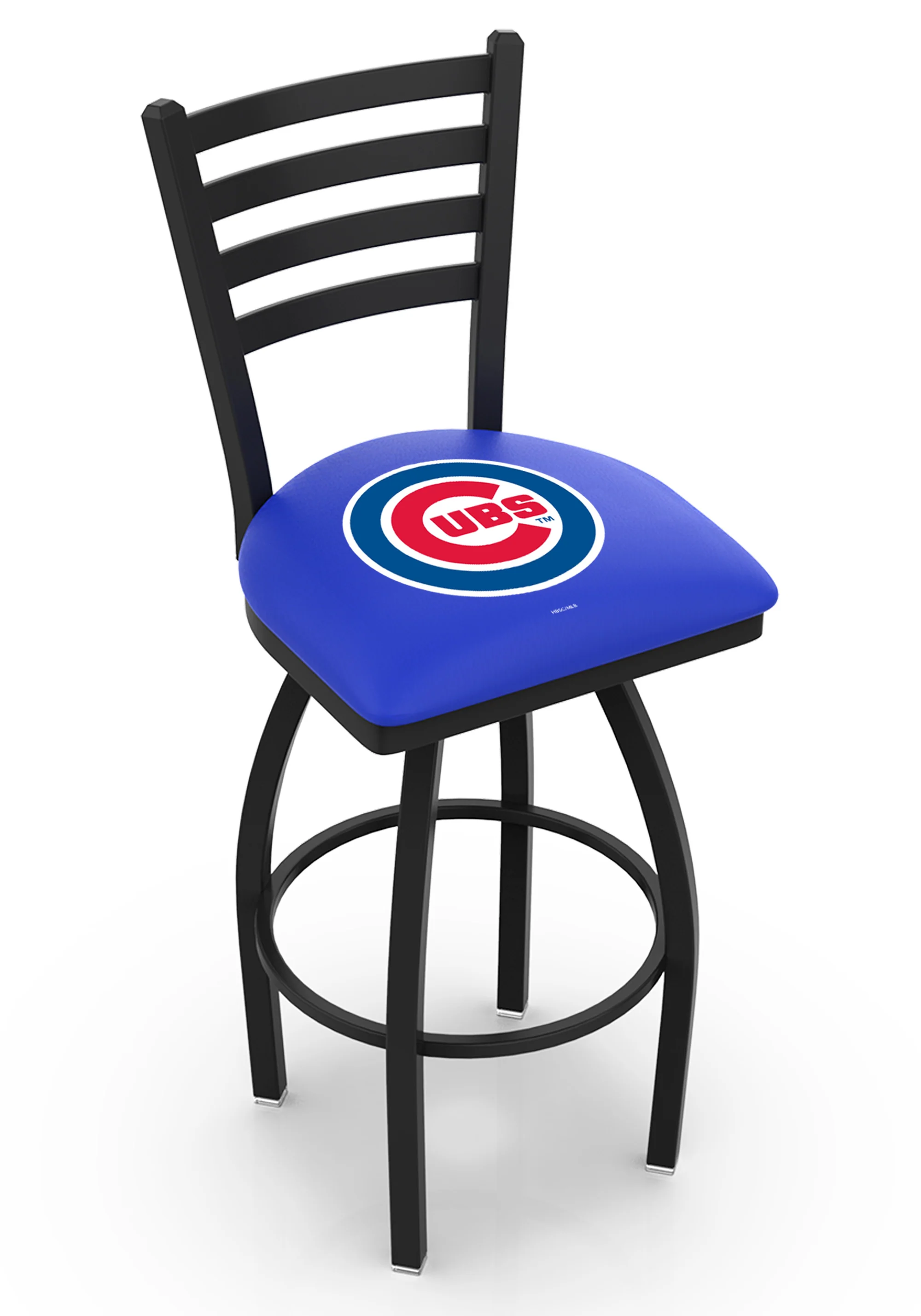 MLB Licensed 30" Ladder Back Swivel Bar Stool - Image 37