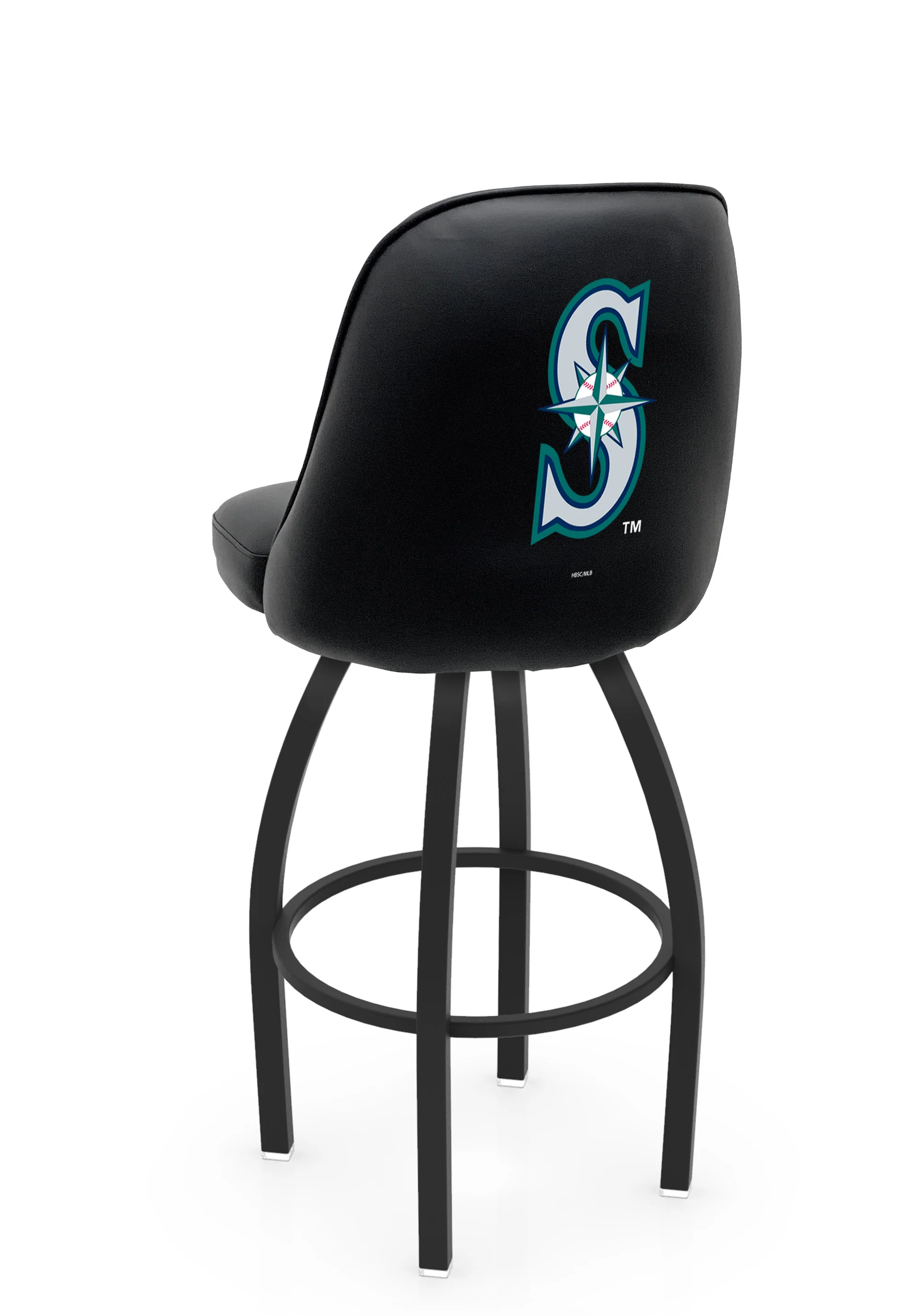 MLB Licensed Full Bucket Swivel Bar Stool - Image 9