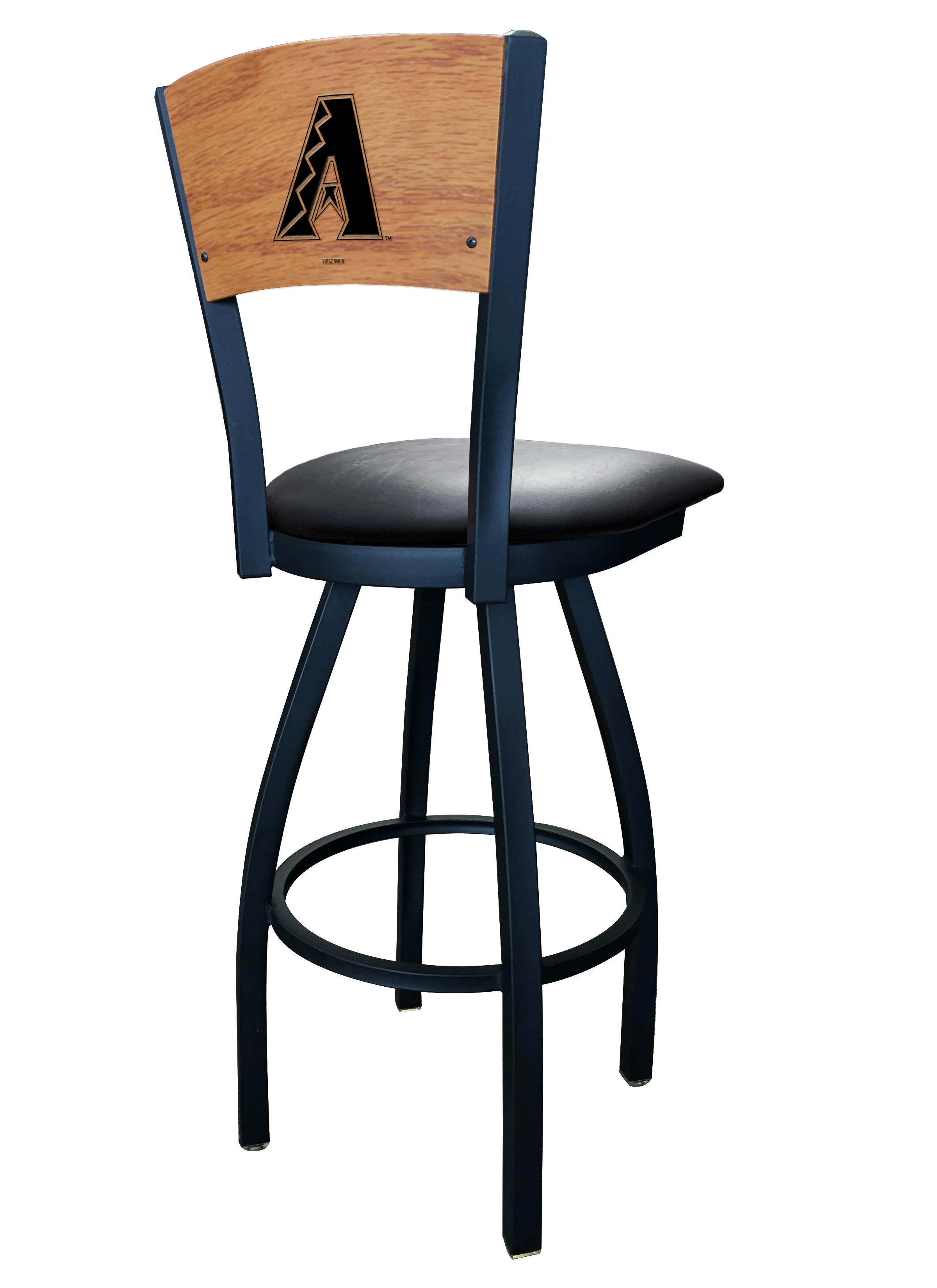 MLB Licensed Laser Engraved 30" Swivel Bar Stool