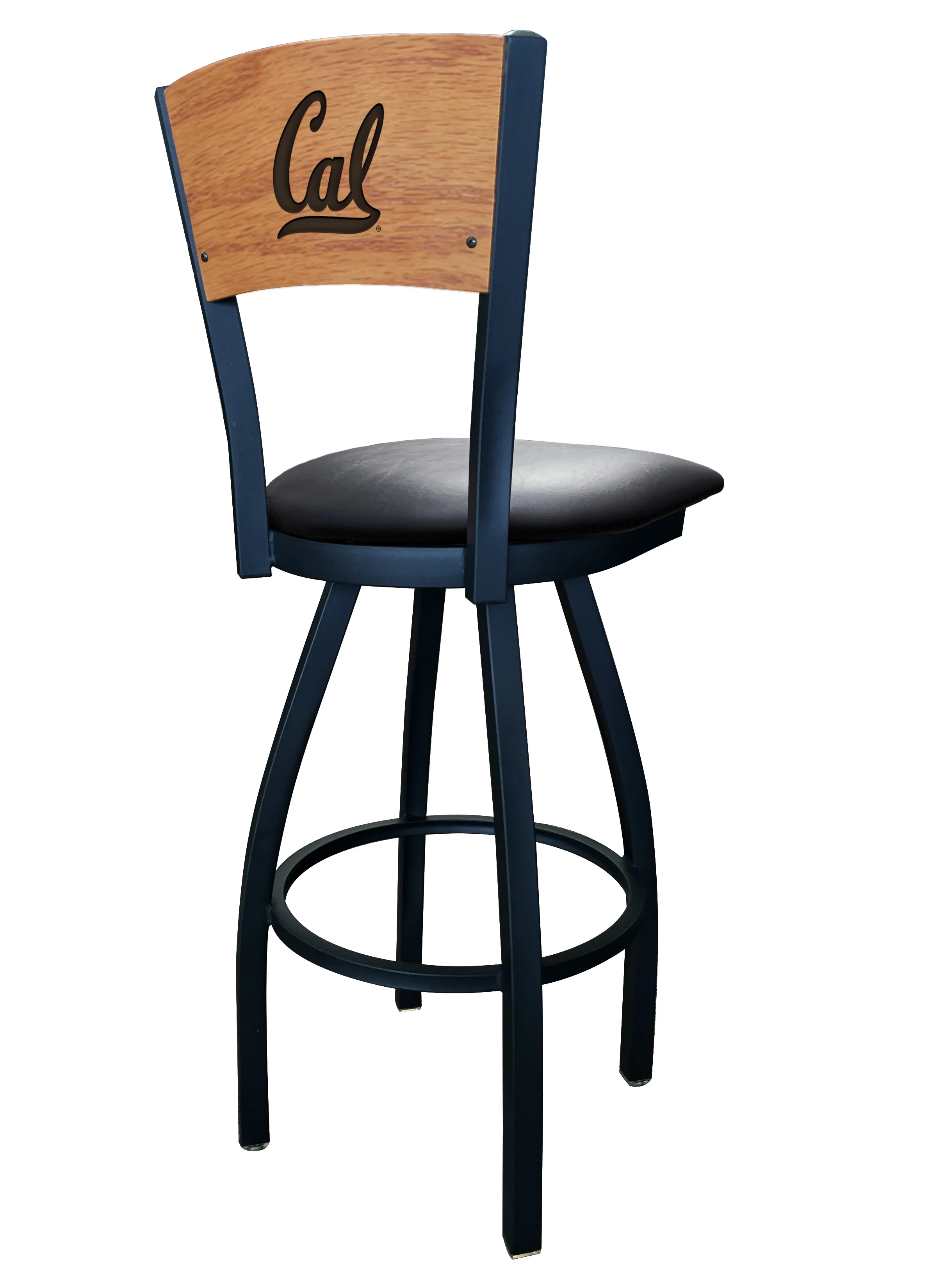 NCAA Laser Engraved 30" Swivel Bar Stool - Image 50