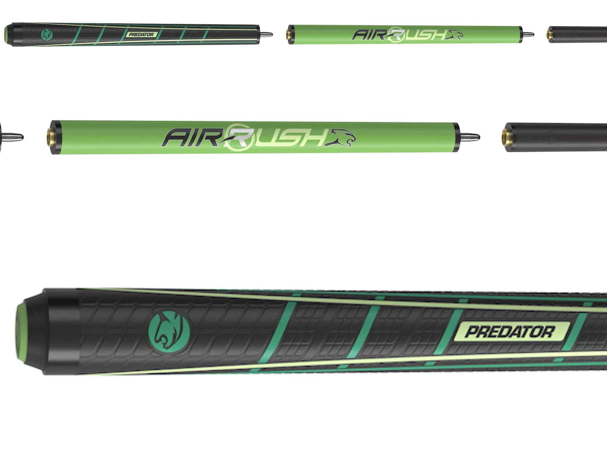 Predator Air Rush Neon Green Jump Cue SW