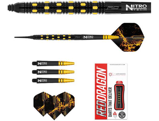 Red Dragon Nirvana Soft Tip Dart Set - Image 3