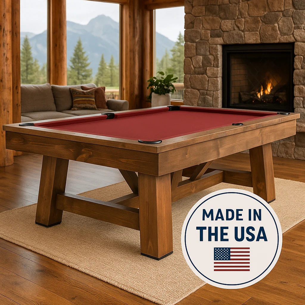 Spencer Marston 8' Aspen Pool Table
