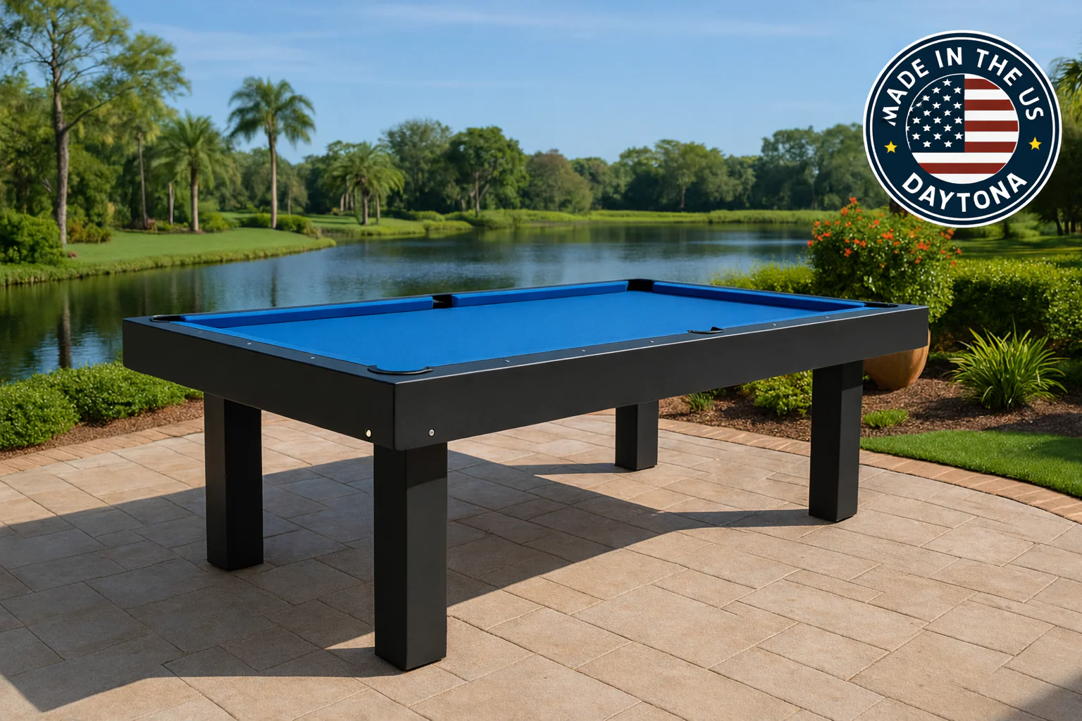 Spencer Marston 8' Daytona Outdoor Pool Table - Image 4