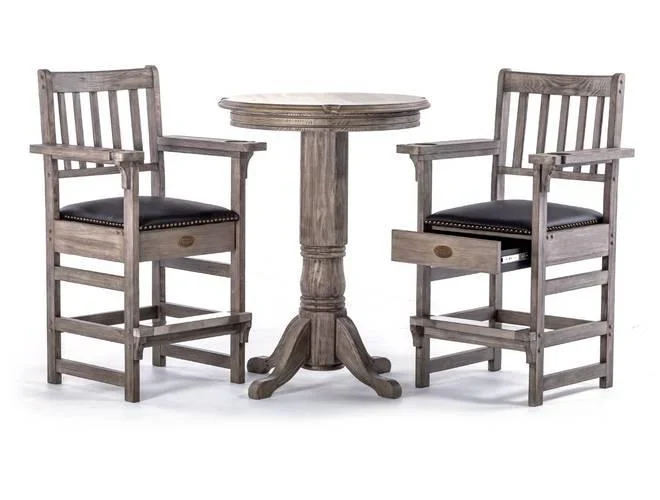 Spencer Marston Pub Deluxe Plus Table and 2-Chair Set - Image 3