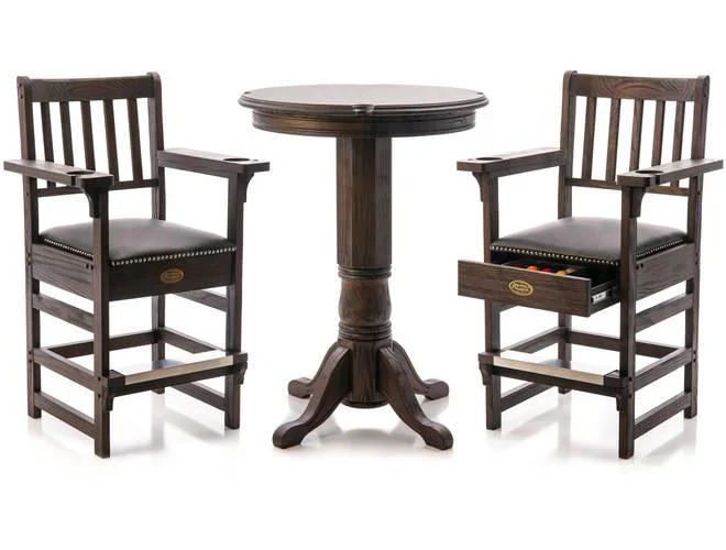 Spencer Marston Pub Deluxe Plus Table and 2-Chair Set - Image 4