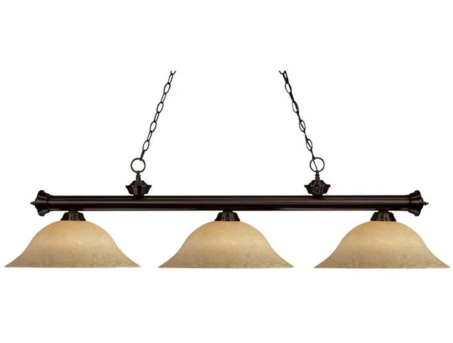 Z-Lite Riviera Bronze & Golden Mottle Table Light